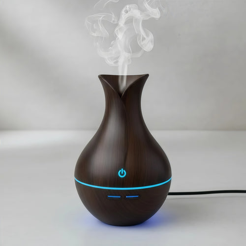 Humidificador MTR Natural con Difusor de Aromas y Luz LED