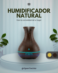 Humidificador MTR Natural con Difusor de Aromas y Luz LED